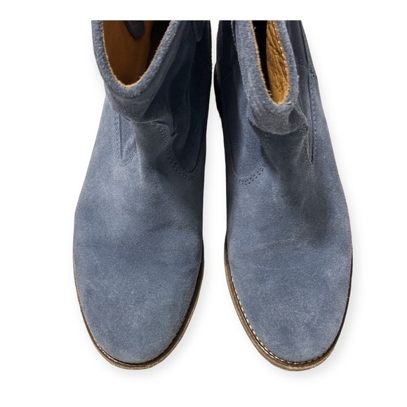 Isabel Marant‎ Crisi Ankle Boots in Light Blue Suede, Size 36EU - Picture 12 of 15